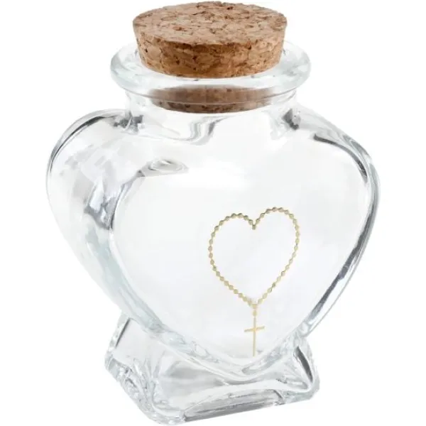 Best Pot En Verre Coeur Drag Es C R Monie Theme Communion