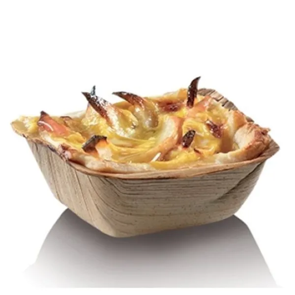 New Ramequin Feuille De Palmier 10Cm X 10 Pi Ces Theme Eco-Responsable