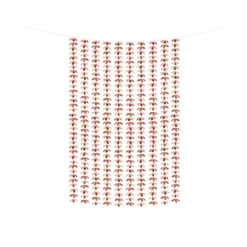 Badaboum Rideau Deco De Salle Fleur Rose Gold