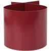 Badaboum Rond De Serviette Bordeaux En Carton X 6 Pi Ces Online