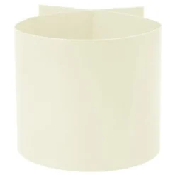 Badaboum Rond De Serviette Ecru En Carton X 6 Pi Ces Hot