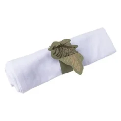 Badaboum Rond De Serviette Pampa Kaki X 10 Hot
