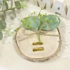 Badaboum Rondin De Bois Porte Alliance Avec Eucalyptus Outlet