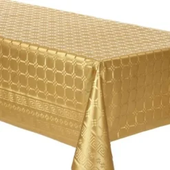Badaboum Rouleau De Nappe Damass Or 20M Tres New