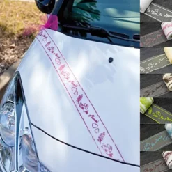 Badaboum Rouleau De Tulle Vive Les Mari S Pour Voiture
