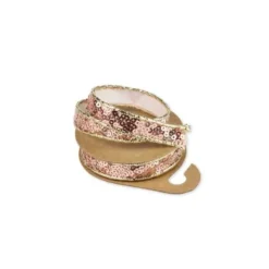Badaboum Ruban Adh Sif Sequins Rose Gold