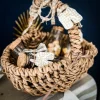 Clearance Ruban Bicolore Jute Et Ivoire Theme Jute