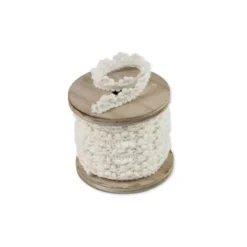 Hot Ruban Dentelle Blanc 50Mm X 7M Tres Theme Dentelle