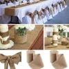 Best Ruban Large En Jute Naturelle 10Cm X 5 M Tres Theme Jute