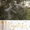 Online Ruban Tulle Bapt Me Or 8Cm X 10 M Tres Theme Bapteme