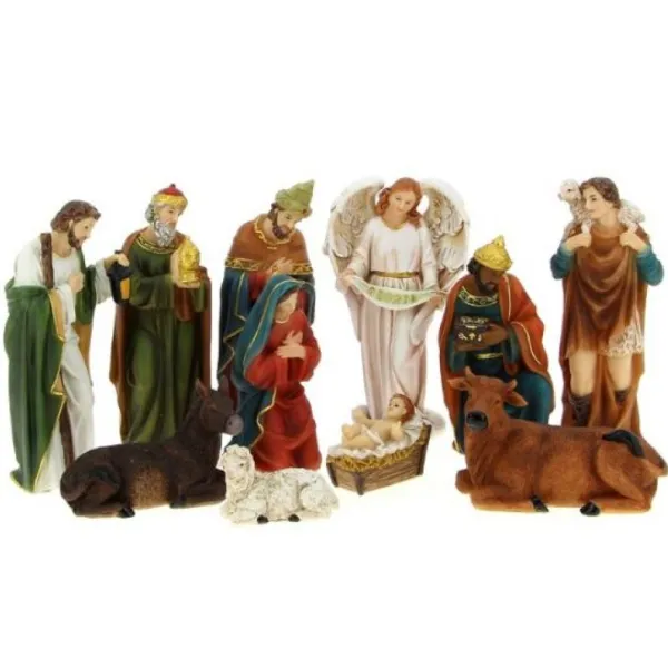 Badaboum Santon De Noel 20Cm X 11 Pi Ces Sale