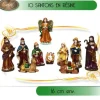 Badaboum Santon De Noel Pour Cr Che 16 Cm X 10 Pi Ces Clearance