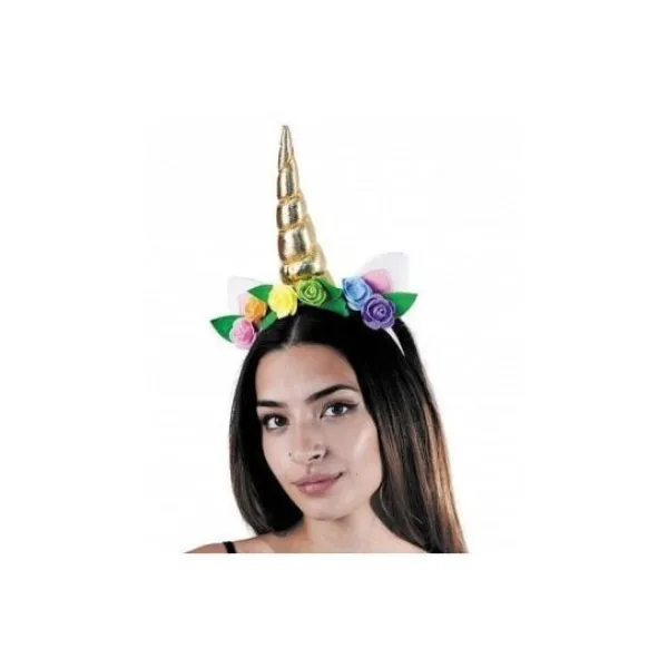 Discount Serre T Te Licorne Dor E Fleurs Theme Licorne