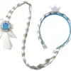 Hot Serre-T Te Tresse Princesse Des Glaces Theme Deco Princesse
