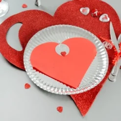 Badaboum Serviette En Papier Coeur Rouge X20