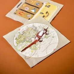 Badaboum Serviette En Papier Mariage Voyage X 20 Pi Ces