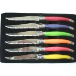Best Set De 6 Couteaux Laguiole Pastel Theme Deco Pastel