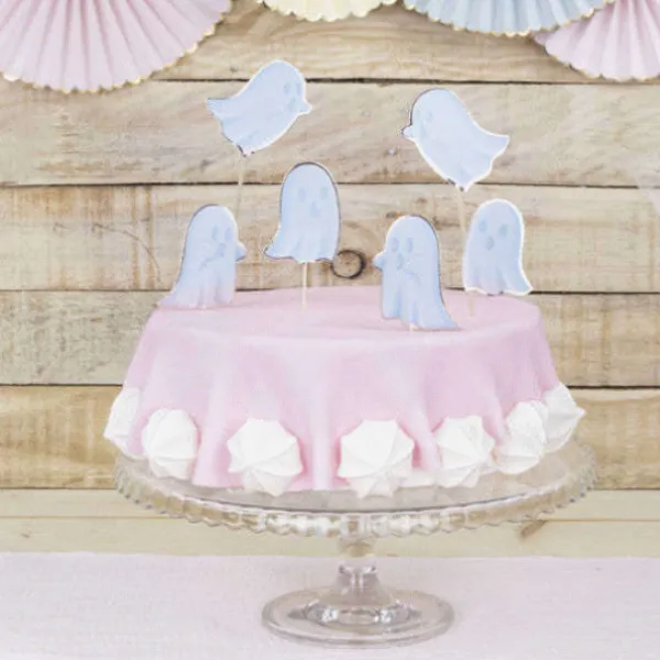 Clearance Set De 6 D Coration G Teaux Fantome Pastel Theme Deco Pastel
