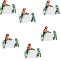 Badaboum Set De 6 Marque Places Perroquet