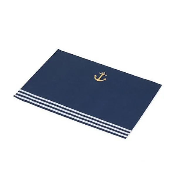 Badaboum Set De Table Ancre Mariniere X 10 Pi Ces Best