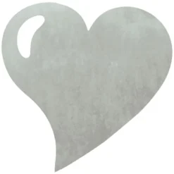 Badaboum Set De Table Coeur Argent X50