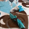 Badaboum Set De Table Coeur Chocolat X50