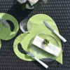 Badaboum Set De Table Coeur Vert Anis X50