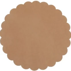 Badaboum Set De Table Festonn Naturel X 6 Pi Ces