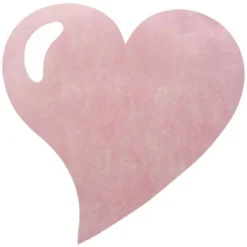 Badaboum Set De Table Jetable En Forme De Coeur Rose X 50 Pi Ces