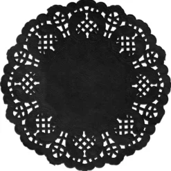 Hot Set De Table Mariage Dentelle Noir X 10 Pi Ces Theme Cinema