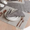 Badaboum Set De Table Rectangle Lin Naturel X 10 Pi Ces