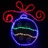 Badaboum Silhouette De Noel Boule De Noel Multicolore G Ante Sale