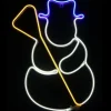 Badaboum Silhouette Lumineuse N On Du Bonhomme De Neige New