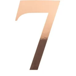 Badaboum Sticker Chiffre 7 Rose Gold