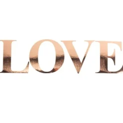 Badaboum Sticker Love Rose Gold 15Cm