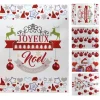 Badaboum Sticker Vitro Statique Boule De Noel Brillante Best