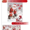 Badaboum Sticker Vitro Statique Rouge Blanc Gris