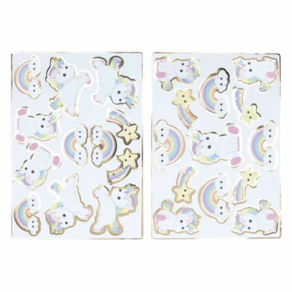 Discount Stickers B B Licorne X25 Pi Ces Theme Licorne
