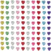 Badaboum Strass Coeur A Coller X 80 Pi Ces