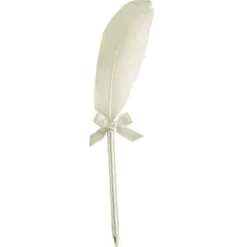 Badaboum Stylo Avec Plume Pour Livre D'Or