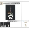 Badaboum Suspension Bois Avec Pomme De Pin New