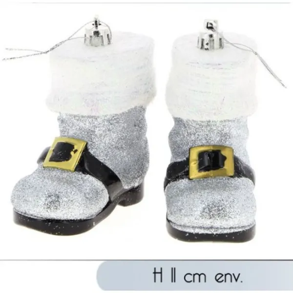 Badaboum Suspension Botte De Noel Paillet X 2 Pi Ces Sale