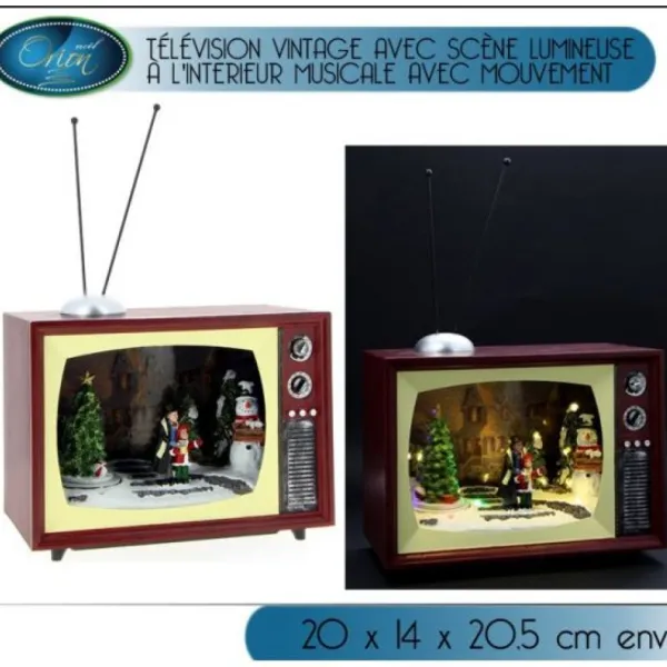 Badaboum T L Vision Vintage Avec Scene Lumineuse Sale
