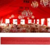 Badaboum Tenture De Salle Paillet Rouge X 12 M Tres