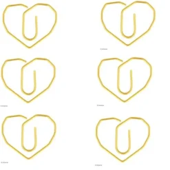 Badaboum Trombones Coeurs Dor S X 6 Pi Ces