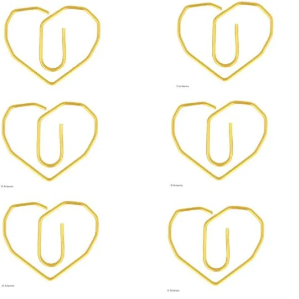 Badaboum Trombones Coeurs Dor S X 6 Pi Ces