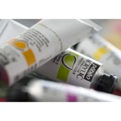 New Tube De Peinture Acrylique 200Ml Pastel Ultramarine Theme Deco Pastel