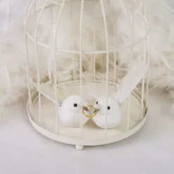 Badaboum Urne Cage Oiseau Coeur