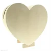 Badaboum Urne Coeur En Bois Naturel A Personnaliser