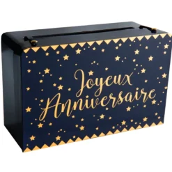 New Urne Joyeux Anniversaire M Tallis E Bleu Marine Theme Joyeux Anniversaire